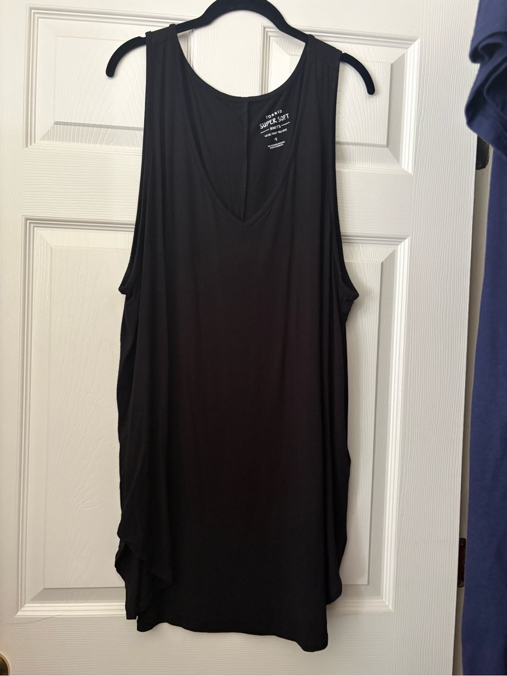 Torrid Black super soft v neck tank tunic  - SOLD OUT SIZE 4